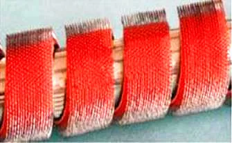 China Auxiiary Raising fillet, Combing wire cloth, Raising fillet for ZGL, Runian, Shenwei, Haining raising machine, RK-4 supplier