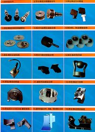 China Yarn guider seat, rubber roller support, step motor, all type cover, wind ball, PVC parts etc. for OE spinning machine supplier