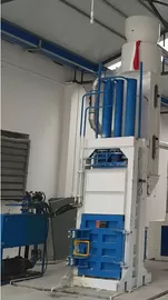 China Single box hydraulic baling press machine, Baler machine, cotton pressing machine, cotton baler supplier