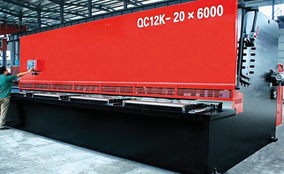 HYDRAULIC SWING BEAM SHEARING MACHINE, QC12Y/K SERIES supplier
